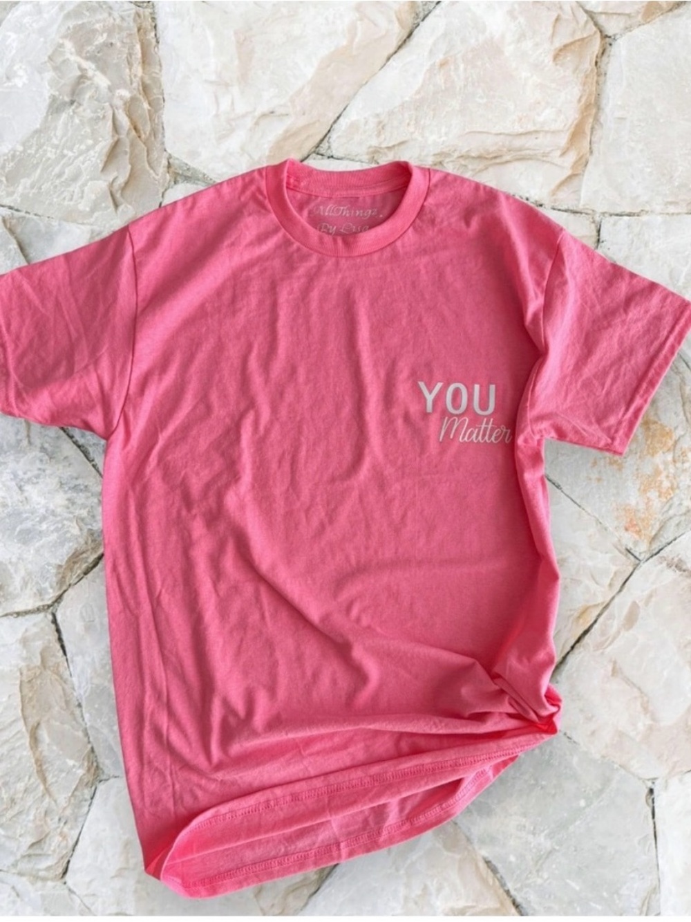 YOU Matter Pink Graphic Tee